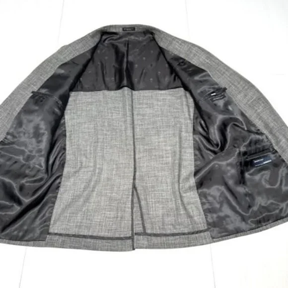 John Varvatos Star Usa Unconstructed Blazer Grey Size 40